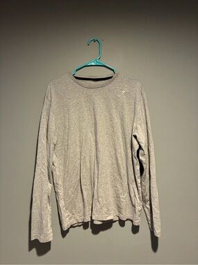Gymshark Light Gray Long Sleeve Tee